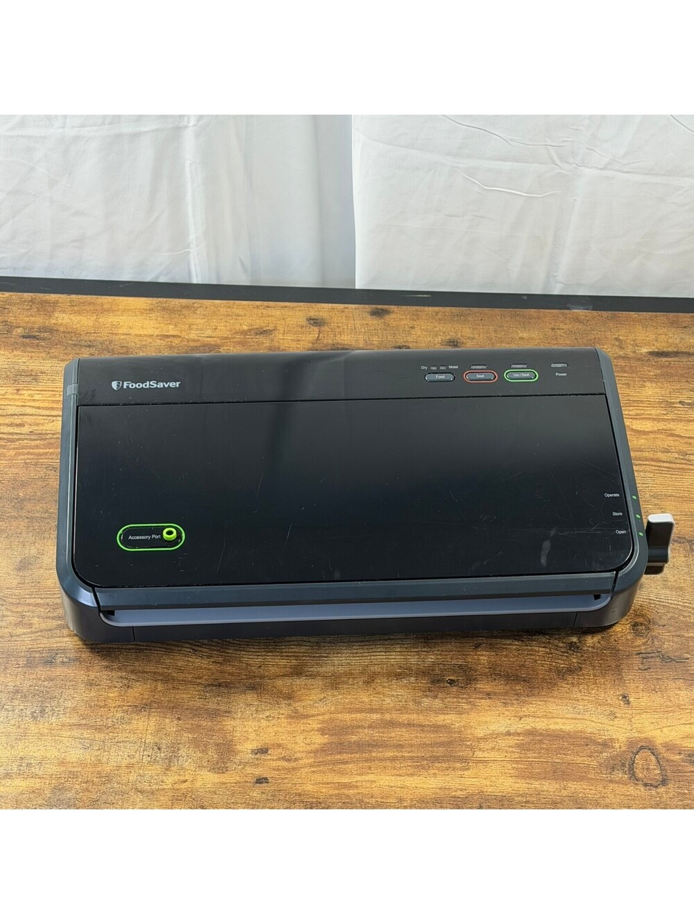 FoodSaver FM2100 Vacuum Sealer Machine Black Automatic Bag Sealer Tested